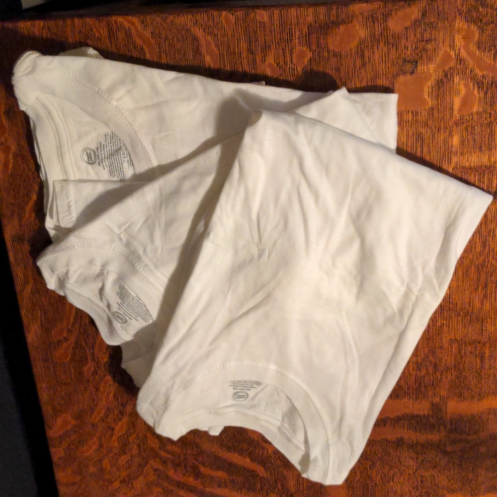 NWOT! Set of 3 C. Wonder Boys XXL/2XG (18) White Short Sleeve T Shirts